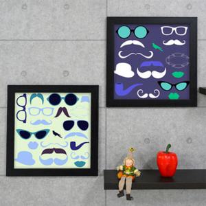 아트박스/꾸밈 cx190-안경들의모임터_인테리어액자