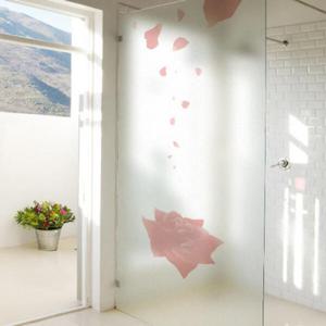 아트박스/꾸밈 ih741-흩날리는장미꽃잎_유리문시트지