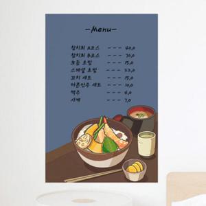 아트박스/꾸밈 iw555-일식천국_덮밥_돈부리_칠판시트
