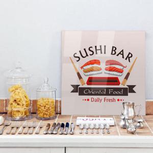 아트박스/꾸밈 ca265-아크릴액자_일러스트일식푸드