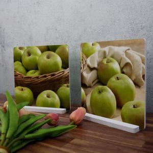 아트박스/꾸밈 cc805-스탠드액자2P_바구니속사과2