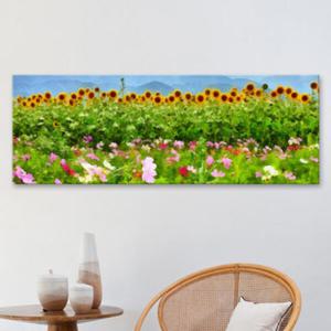 아트박스/꾸밈 it193-해바라기와코스모스_대형노프레임