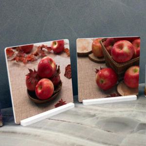 아트박스/꾸밈 tk998-스탠드액자2P_가을풍수사과2