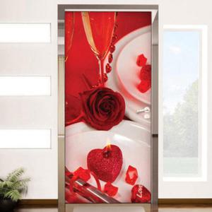 아트박스/꾸밈 co075-Rose(장미)2_현관문방문시트지