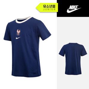 나이키 주니어 프랑스 크레스트 반팔티(8472-492)