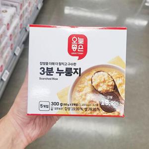오늘좋은 3분 누룽지 300g 800641