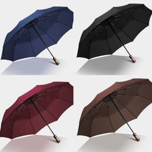 튼튼한 고급진 10k 원목 3단 자동우산