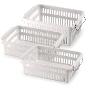 창신리빙-멀티리빙바스켓 중(1호) 375x260x120mm (1EA 바스켓 바구니 정리바구니 정리바스켓 인테리어바스