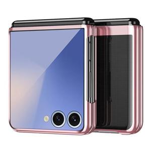 갤럭시Z플립7 제트지 사이드 엣지 슬림 투명 하드 핸드폰 케이스