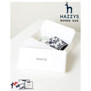 [헤지스]HISS5E224G2_여성 Toile de Jouy 면혼방 단목양말2종세트