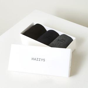 [헤지스] 남성 베이직 장목 양말세트 [3PACK] HZSS5F802MU