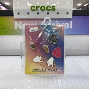 [크록스 슈즈]메탈 지비츠 5팩 우정의 날 10012199