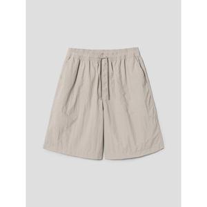 (265725BY1A) [에잇세컨즈] 나일론 5부 와이드 쇼츠  베이지