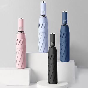 [포유매트]포유렐라 튼튼한 10k 암막 경량 접이식 3단 자동 우산