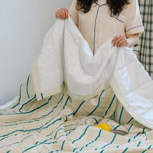 해피니 이불 레트로 M2 듀라론 냉감 차렵이불 퀸 Q (그린)