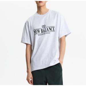 뉴발란스 헤리티지 그래픽 반팔티셔츠 BB NBNEF21473 16 19 76