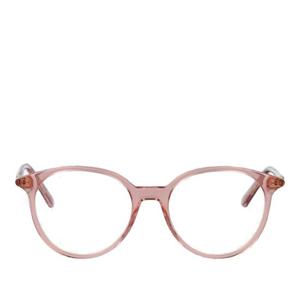 디올 핑크 라운드 투명 아세테이트 안경테 CD50100I 4300 50