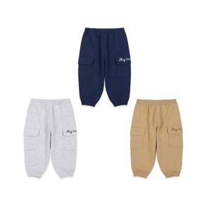 [탑텐키즈]남아) 유아 테리 9부 카고 팬츠 MKE3PT1301