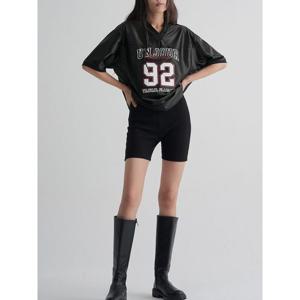 (125825MB25) [에잇세컨즈] 바이커 쇼츠  블랙