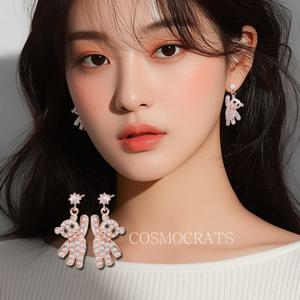 ENO4535 트윙클 곰돌이이어링