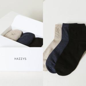 [헤지스] 블랙 단색 여성 중목양말3종세트 HISS5F220BK
