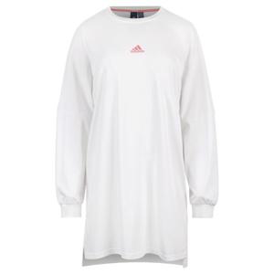 아디다스 여성 WORDING 튜닉 루즈핏 롱 긴팔 티셔츠 IK9892