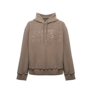 MM6 메종마르지엘라 후드 티셔츠 SH0GU0028 M20126809 Beige