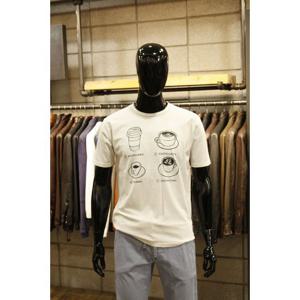 [빠니깔레]MARIO이태리직수입 순면워시드 아트웍프린트 라운드넥반팔티 f-htee21iv