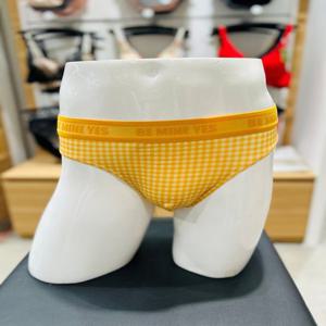 [보디가드] 예스 YD01 옐로우 고방체크 남자 삼각팬티 YSMPZ801