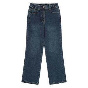 소이 여아 기모 오픈 밴딩 데님 부츠컷 팬츠 21W5257_NY