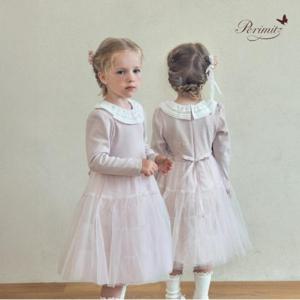 페리미츠 HC12 카라 프릴 골지 원피스 P2532O650