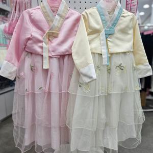 [로엠걸즈]플라워 원피스 한복RGOW23A1P_IC