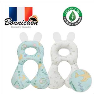 프랑스 보니숑 오가닉짱구베개+목베게/아로니아블루/출산선물