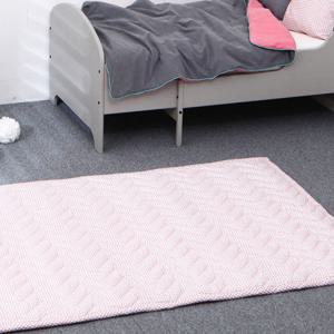 [타카타카] 스퀘어 항균플란넬 순면러그