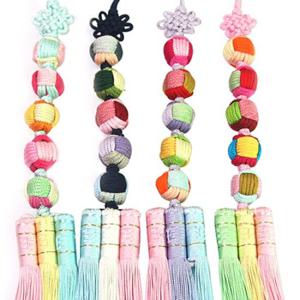 [박씨상방] 색방울 매듭 노리개