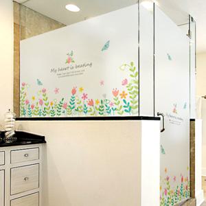 창문시트지유리창시트지/컬러안개L-A두근두근설레임01