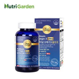 뉴트리가든 플레티넘 오메가3 울트라 /1301mg/캐나다직수입