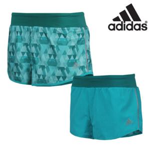 아디다스 여성 런 리버서블 양면숏팬츠/반바지-AH9971