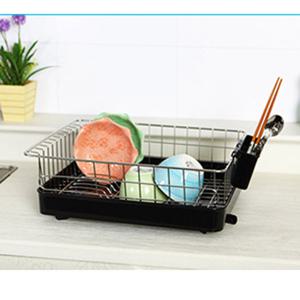 데코 회전 물받이 식기건조대 1단