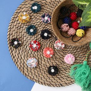 [KNOTXKNOT] 하와이언 플라워 미니똑딱핀 2pcs셋트