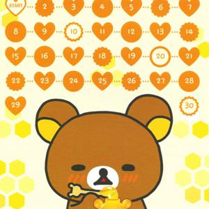 칭찬세트 리락쿠마 허니