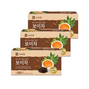 [녹차원]보이차 300티백(100티백x3)