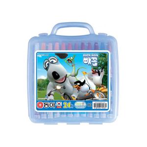 [동아] 빼꼼 크레파스 24색(캐릭터 임의 변경 가능)