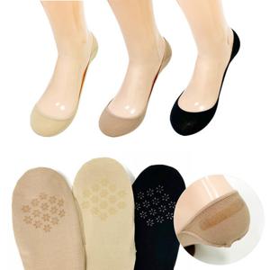 [란젤] 데일리 순면 여성 누드 덧신 (3매입) J 페이크삭스 양말