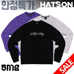 [햇츠온]SMB 브랜드 남자 여자 레터링 맨투맨 티셔츠 J4SM304 AD