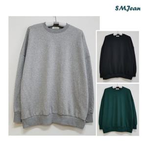 SMJ436s 무지 가오리 맨투맨 남자 긴팔티셔츠 긴팔티 남여공용