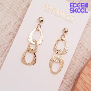[엣지스쿨]레이디 골드 귀걸이_KFE0942
