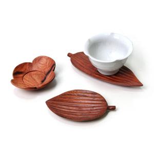 [박씨상방] 차탁(댓잎, 나뭇잎, 장미목)