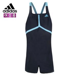 아디다스 우먼스 숏반신 스윔 수트(DQ3352) 수영복