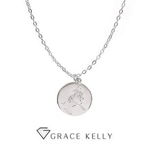 그레이스켈리 심플퀸 925실버 코인 목걸이 NS018